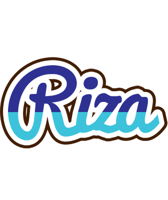 Riza raining logo