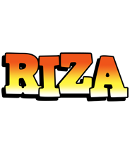 Riza sunset logo