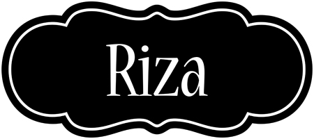 Riza welcome logo