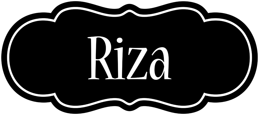 Riza welcome logo