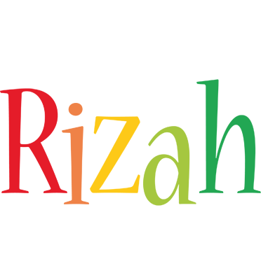 Rizah birthday logo