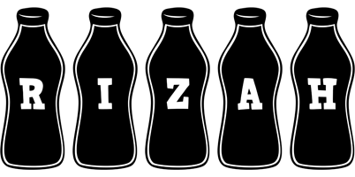 Rizah bottle logo