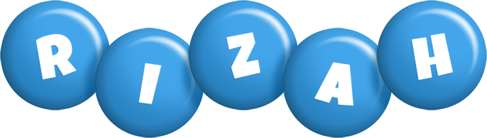 Rizah candy-blue logo