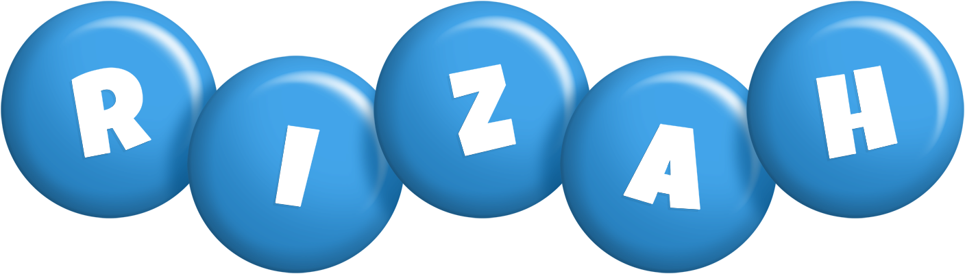 Rizah candy-blue logo