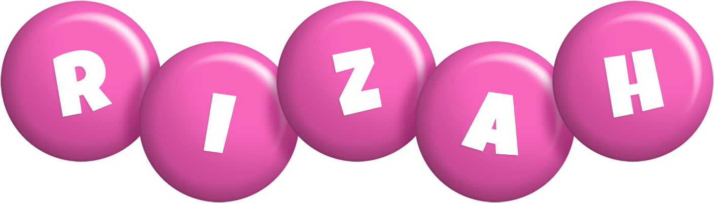Rizah candy-pink logo