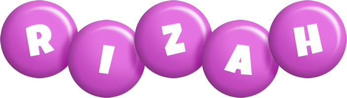 Rizah candy-purple logo