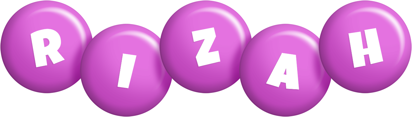 Rizah candy-purple logo