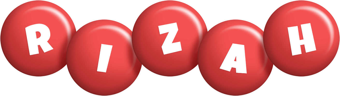 Rizah candy-red logo
