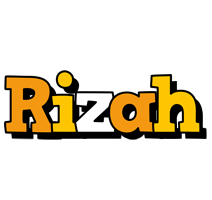 Rizah cartoon logo