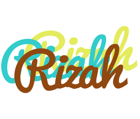 Rizah cupcake logo