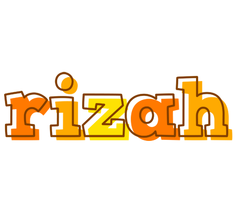 Rizah desert logo