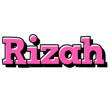 Rizah girlish logo