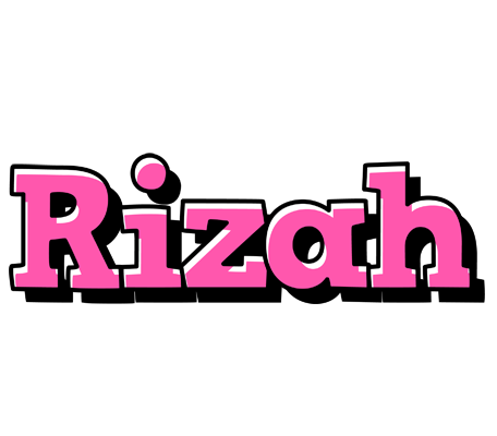 Rizah girlish logo