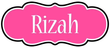 Rizah invitation logo