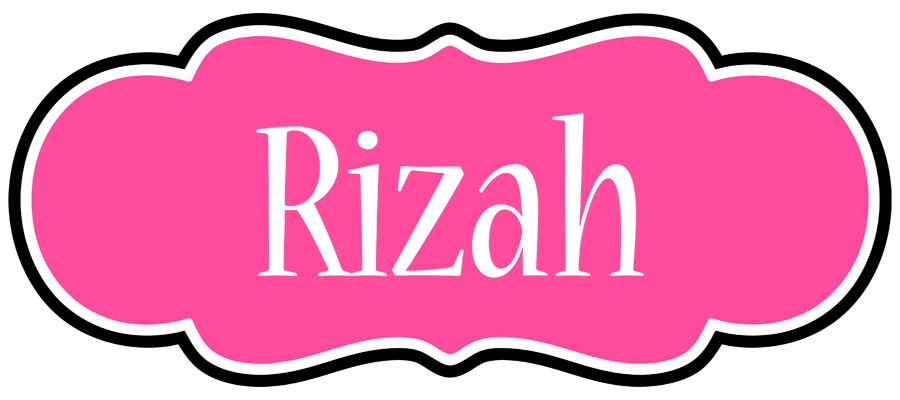 Rizah invitation logo