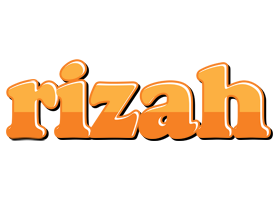 Rizah orange logo