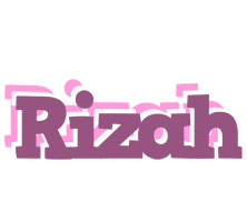 Rizah relaxing logo