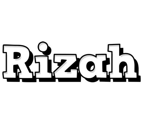 Rizah snowing logo