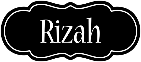 Rizah welcome logo