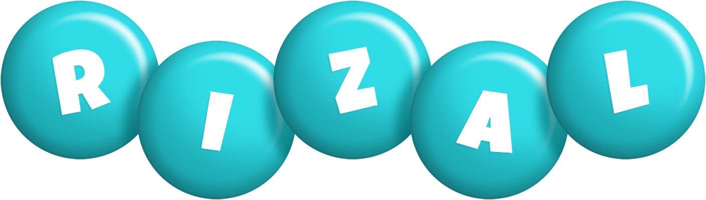 Rizal candy-azur logo