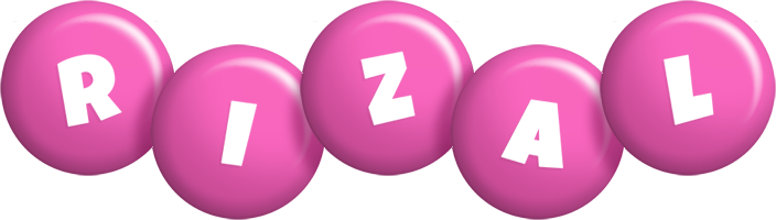 Rizal candy-pink logo