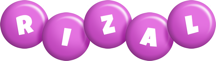 Rizal candy-purple logo