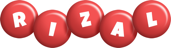 Rizal candy-red logo