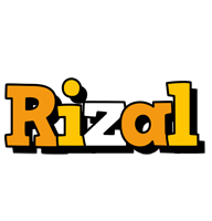 Rizal cartoon logo