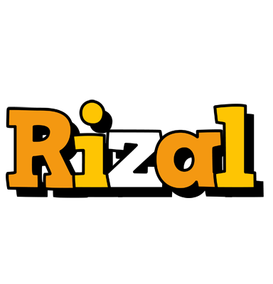 Rizal cartoon logo