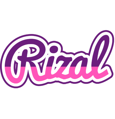 Rizal cheerful logo