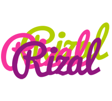 Rizal flowers logo