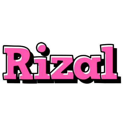 Rizal girlish logo