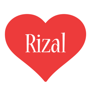 Rizal love logo