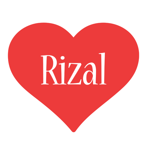 Rizal love logo