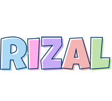 Rizal pastel logo