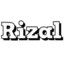 Rizal snowing logo