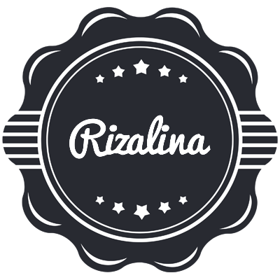 Rizalina badge logo