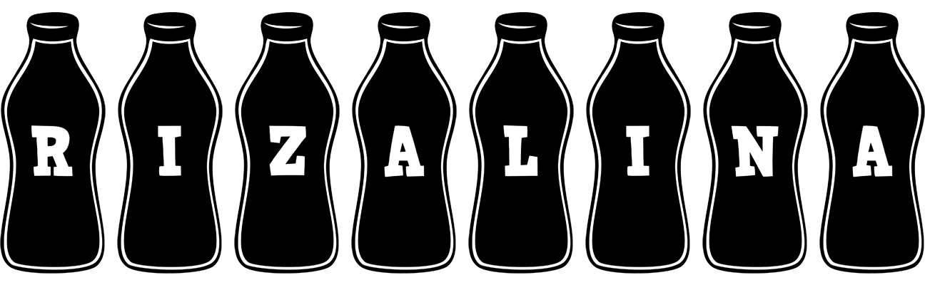Rizalina bottle logo