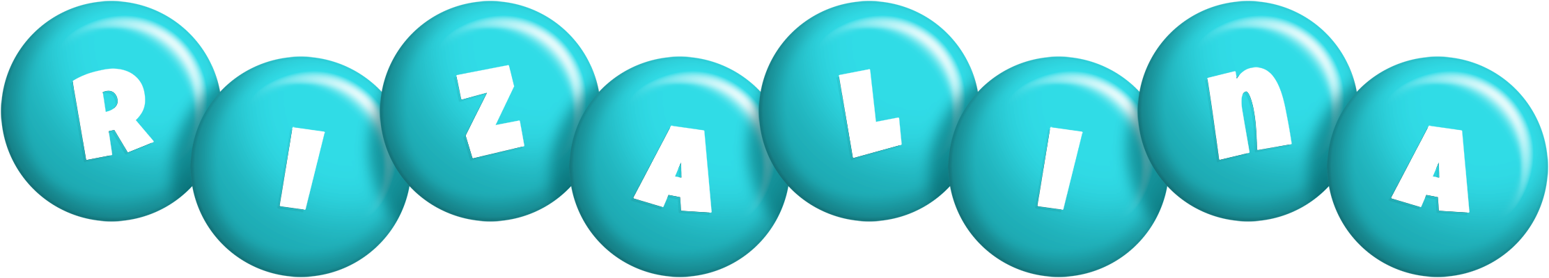 Rizalina candy-azur logo