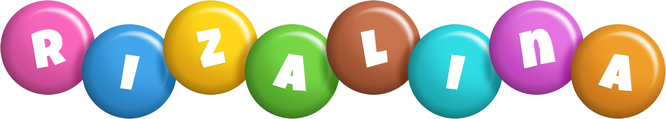 Rizalina candy logo
