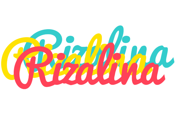 Rizalina disco logo
