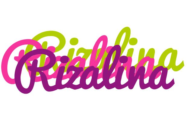 Rizalina flowers logo
