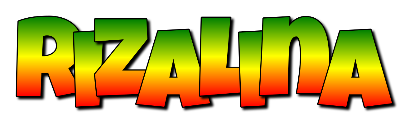 Rizalina mango logo