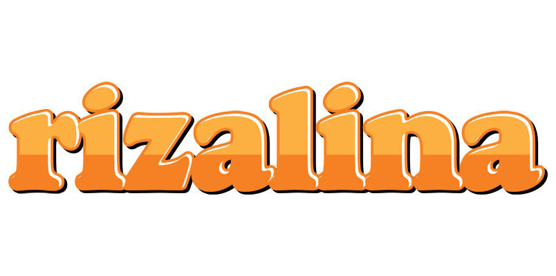 Rizalina orange logo