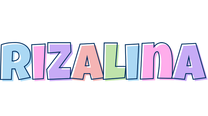 Rizalina pastel logo