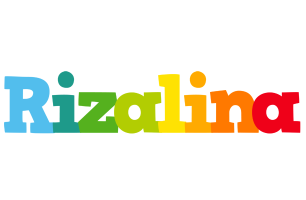 Rizalina rainbows logo