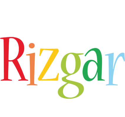 Rizgar birthday logo