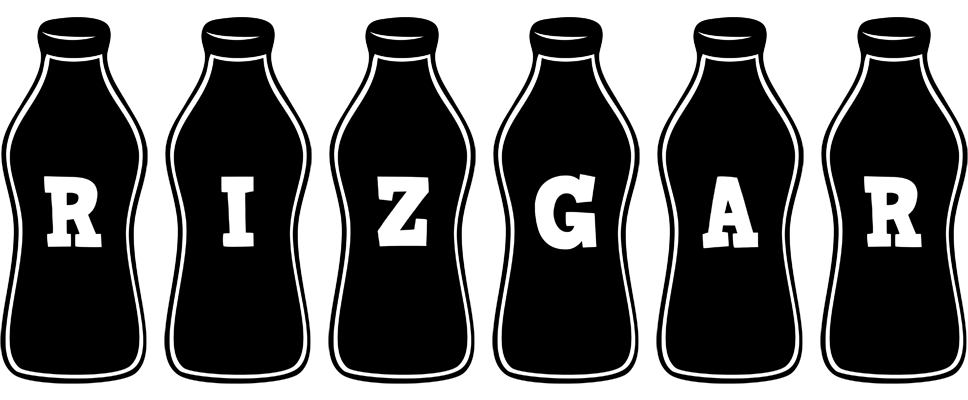 Rizgar bottle logo