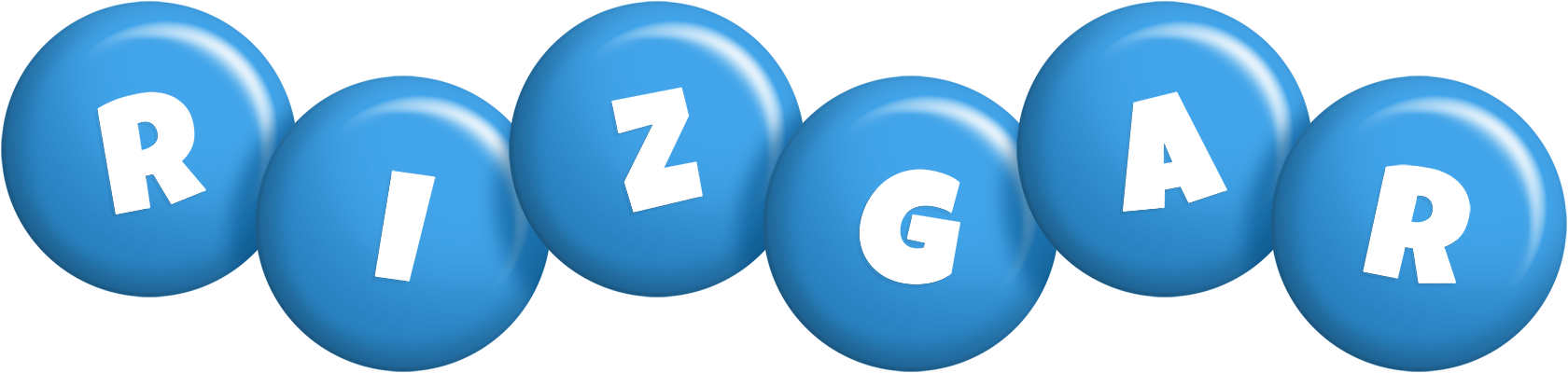 Rizgar candy-blue logo
