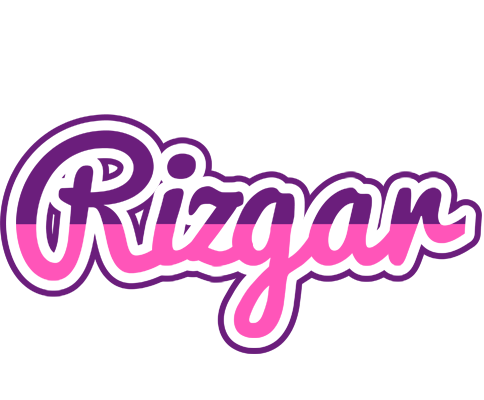 Rizgar cheerful logo